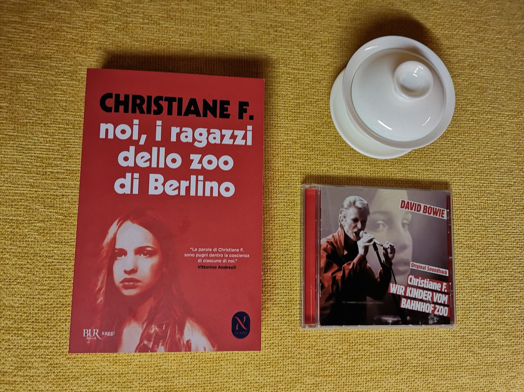 Libro e colonna sonora di Christina F.
